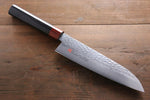 Isseya VG10 Damas Santoku  180mm Manipuler - japanny-FR