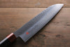 Isseya VG10 Damas Santoku  180mm Manipuler - japanny-FR