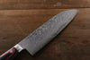 Yoshimi KatoVG10 Ensemble de couteaux japonais Gyuto et Santoku Damas à finition noire - japanny-FR