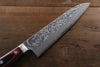 Yoshimi KatoVG10 Ensemble de couteaux japonais Gyuto et Santoku Damas à finition noire - japanny-FR