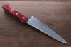 Shigeki Tanaka VG10 17-Couches Damas Petite-utilité.  150mm Bois de pakka rouge Manipuler - japanny-FR