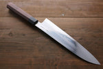 Takayuki Iwai Super Bleu Kurouchi Gyuto  240mm Shitan Manipuler - japanny-FR