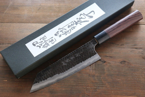 Katsushige Anryu Super Bleu Bunka  165mm Shitan Manipuler - japanny-FR