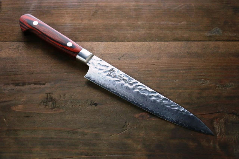 Sakai Takayuki ensemble de 33 couteaux japonais Santoku Damas 180mm et Petty 150mm - japanny-FR