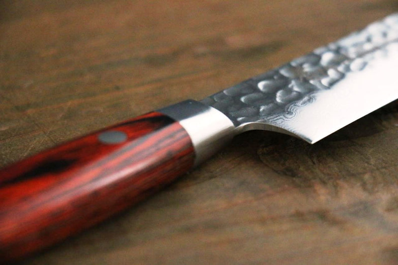 Sakai Takayuki ensemble de 33 couteaux japonais Santoku Damas 180mm et Petty 150mm - japanny-FR