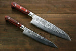Sakai Takayuki ensemble de 33 couteaux japonais Santoku Damas 180mm et Petty 150mm - japanny-FR